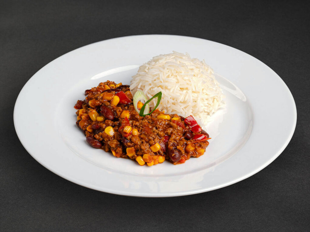 Chili con Carne & Reis