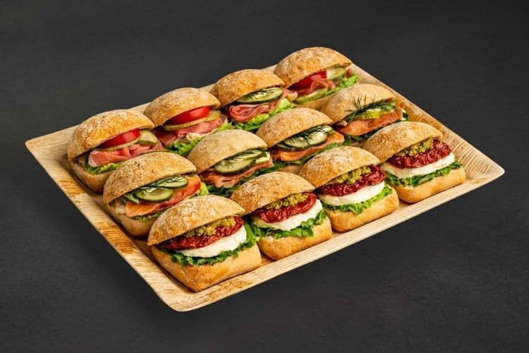 Premium Ciabatta Sandwiches für Firmenveranstaltung und Business Event
