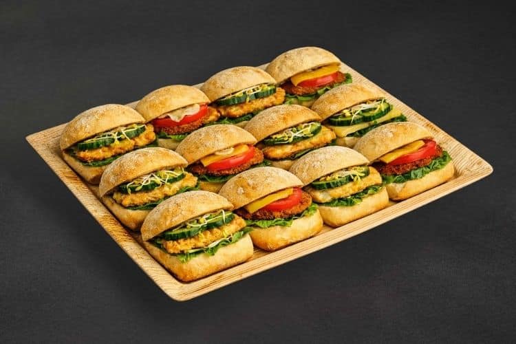 Vegane Ciabatta Sandwiches als Catering für Business Event und Firmenveranstaltung
