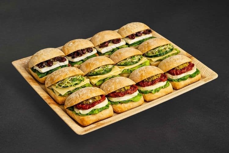 Vegetarische Ciabatta Sandwiches für Business Event und Catering in Berlin