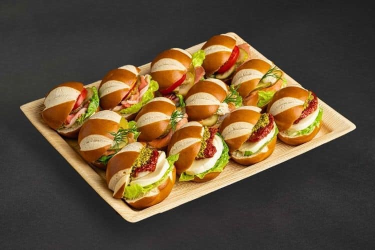 Premium Laugen Sandwiches als Catering für Business Event und Firmenveranstaltung