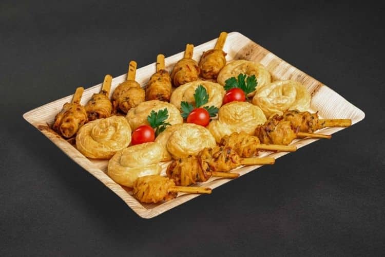 mini börek und noodle sticks