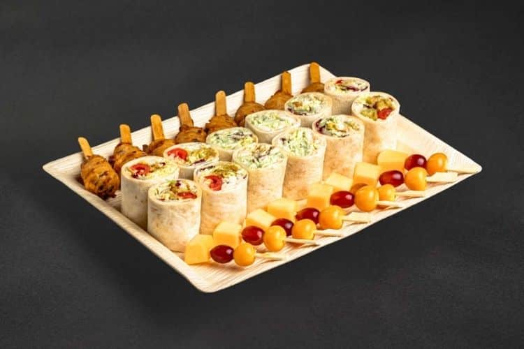 Vegane Wraps und Spießchen für Firmenveranstaltung und Business Event