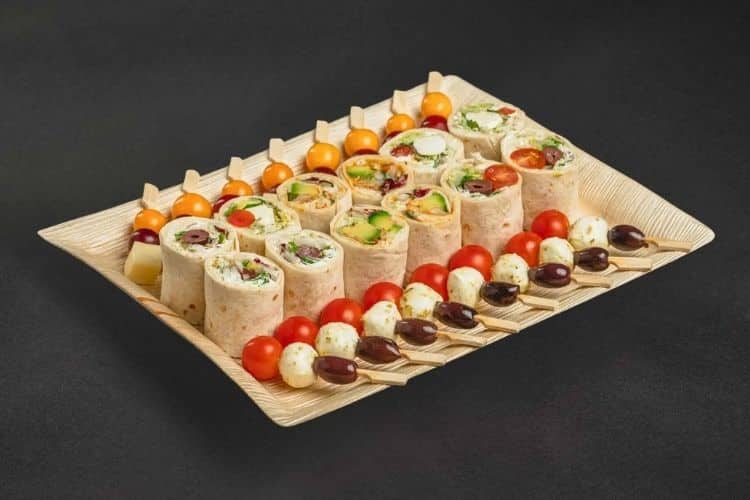 Wraps Spießchen Catering Berlin vegetarisch