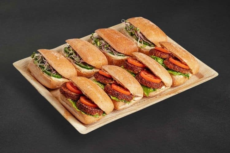 Veganes glutenfreies Sandwich Catering Berlin Konferenz
