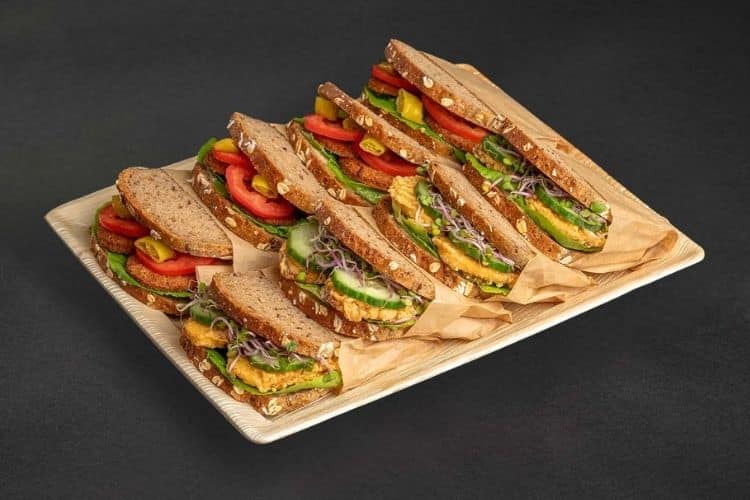 Vegetarische Stullen Meeting Catering Berlin bestellen