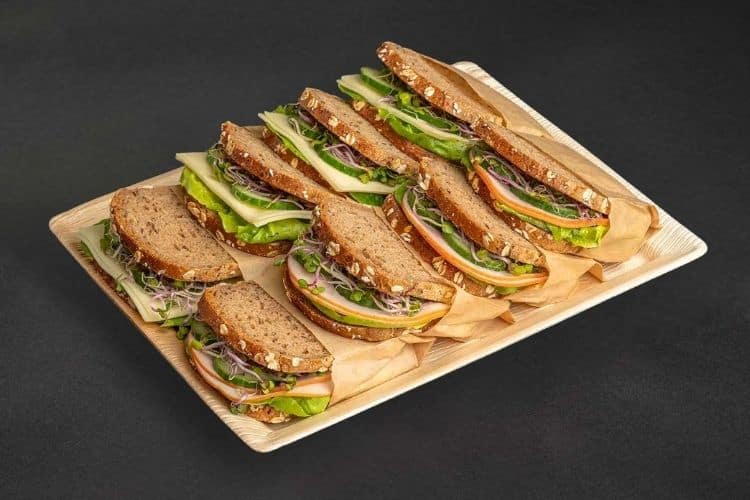 Belegte Brötchen Putenbrust Gouda Firmencatering Berlin