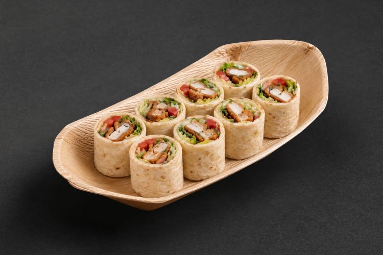 Wrap mit Schnitzel für Mittagspausen und Events in Berlin
