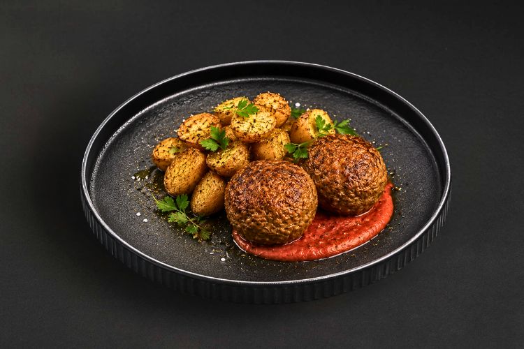 Berliner Boulette & Röstkartoffel