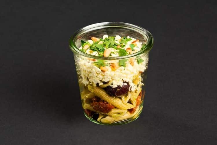 Leichter Lunch Catering Berlin Pasta Genovese bestellen