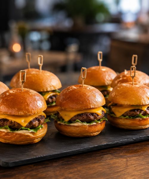 Mini Burger als Fingerfood für Catering in Berlin