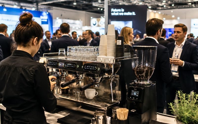 Barista Service für Messecatering auf der InnoTrans Berlin